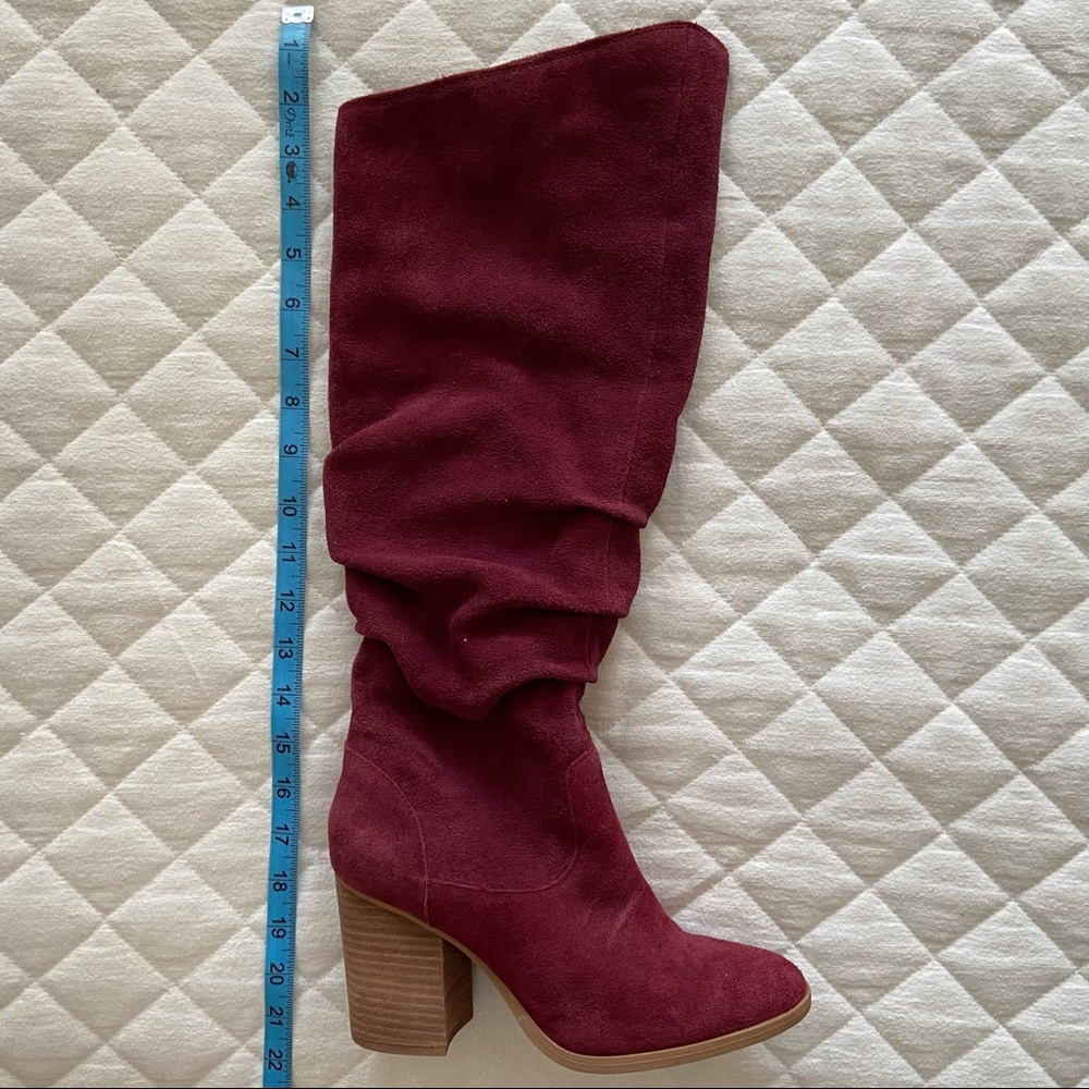 Nine West, Abee Pointed-Toe Knee-High Suede Boots - Picture 9 of 9